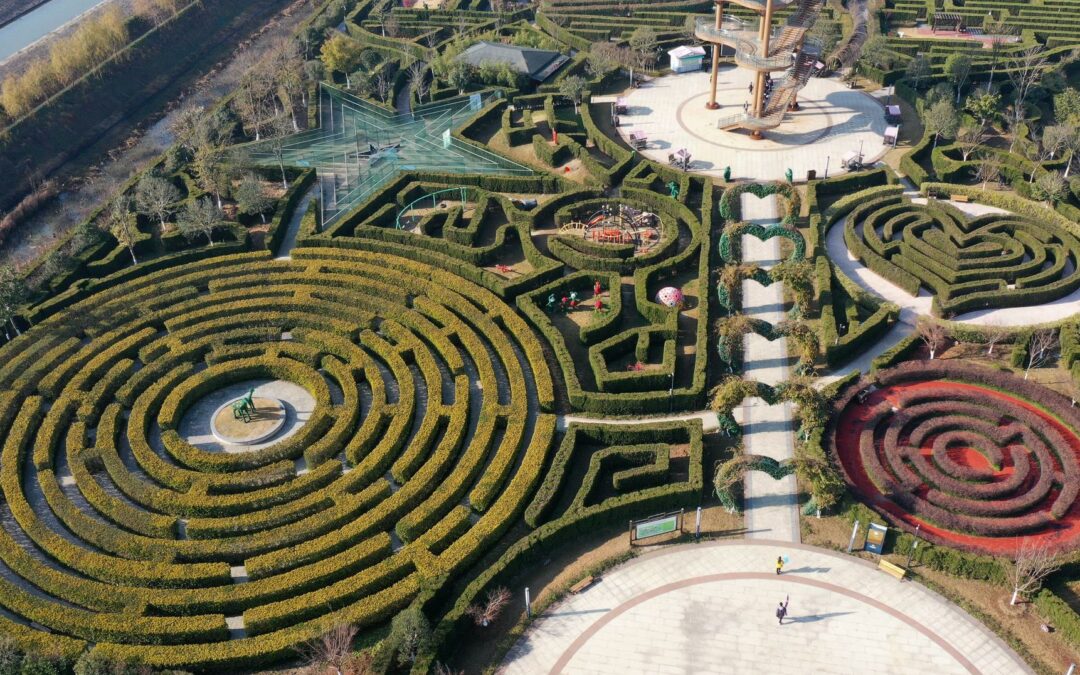 El laberinto más grande del mundo se encuentra en China