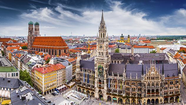 La ciudad de Múnich es uno de los principales destinos turísticos de Alemania