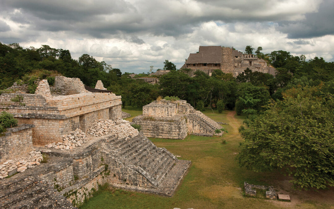 La ciudad maya EK Balam fue uno de los centros habitados más importantes de la Península del Yucatán