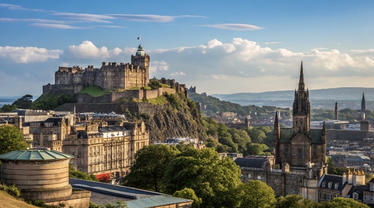 Edimburgo es una ciudad que enamora con su belleza arquitectónica