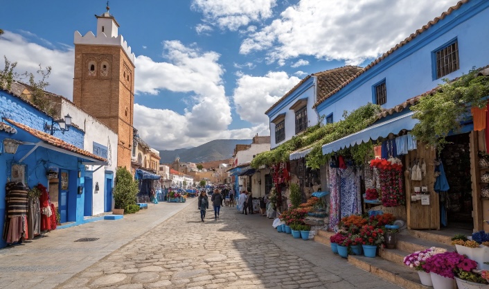 Situada en las montañas del Rif, al norte de Marruecos, Chaouen (o Chefchaouen) es una de las ciudades más encantadoras y fotogénicas del país