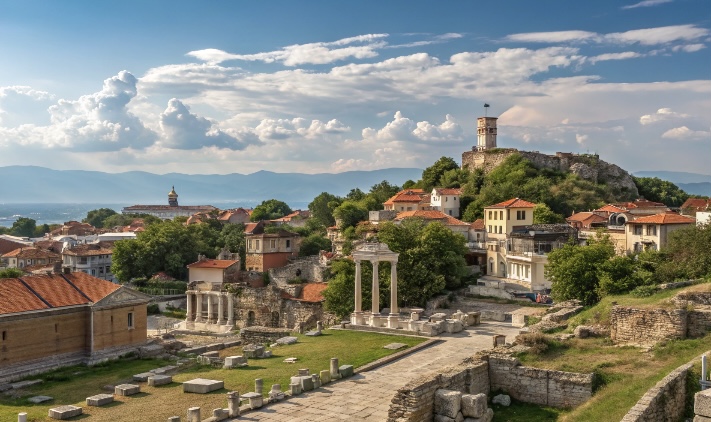 El corazón de Plovdiv es su casco antiguo, lleno de calles empedradas