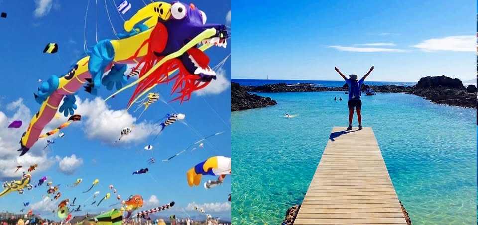 ISLA DE LOBOS Y FESTIVAL COMETAS DE CORRALEJO «FUERTEVENTURA»