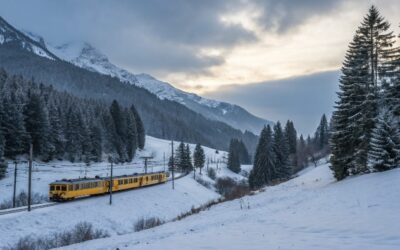 TREN AMARILLO DE LA CERDANYA, UN VIAJE POR PAISAJES DE ENSUEÑO