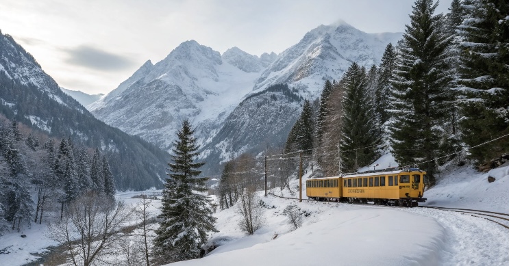 Nuestro viaje a la Cerdanya desde el Tren Amarillo atraviesa el corazón de los Pirineos.