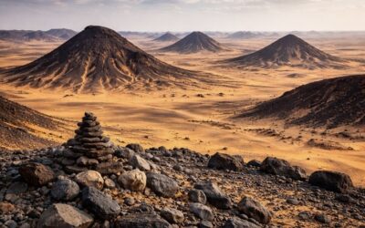 DESIERTO NEGRO DE EGIPTO, BELLEZA NATURAL