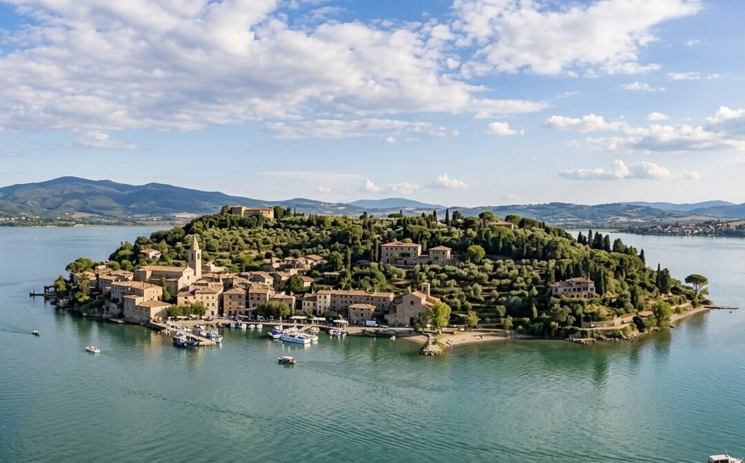 ISLA MAGGIORE, UN RINCÓN CON ENCANTO EN EL LAGO TRASIMENO