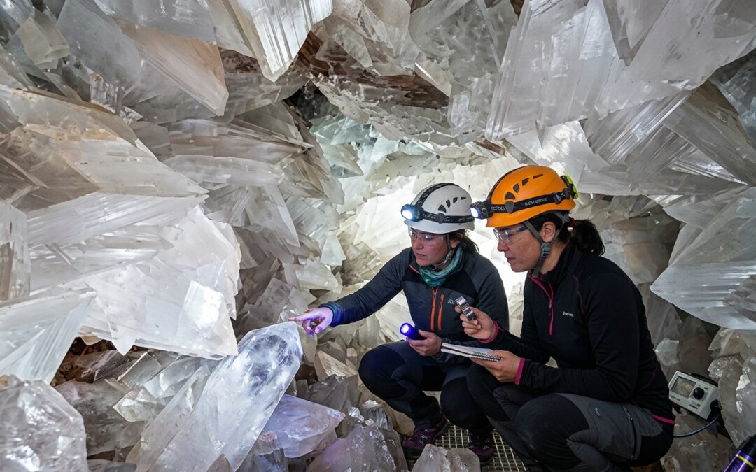 os Barrancos de Gebas y la Geoda de Pulpí ofrecen precisamente esa sensación